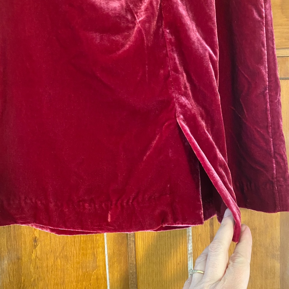NWT Anthropologie Montie Velvet Miniskirt size 6 - Picture 6 of 11
